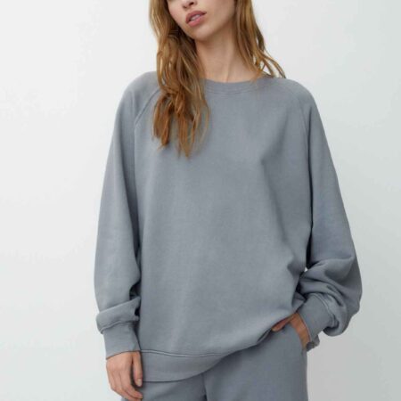 Faded sweatshirt pale grey